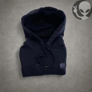 Banana Republic Hoodie adult medium navy blue cropped casual